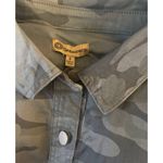 Democracy  Crop Twill Jacket Dusty Slate Size Small NWT Photo 6