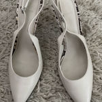 Guess Ivory Slingback Snake Skin Heels Size 7.5 Photo 0