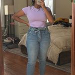 Hollister Paper Bag  Ultra High-Rise Mom Jeans Photo 0