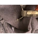 Robert Rodriguez Navy Wool Blend Sheath Dress Sz 6 Cross-Front Short Sleeve Photo 5