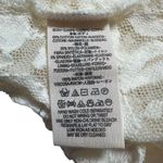 Free People Ivory Cream Lace Sleeveless Skater Skirt Dress w/ Slip Small Photo 10