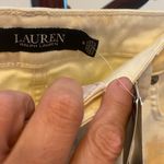 Ralph Lauren NWT  YELLOW FLORAL JEANS SIZE 14 Photo 4