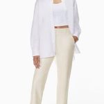 Babaton Command Cropped Pant Cropped Vegan Leather Pants Size 14 Photo 0