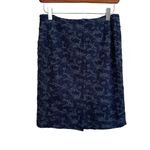 Lysse ‎ Evita Black Brocade Knit Pencil Skirt Size Medium Photo 1