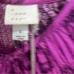 A New Day  long sleeve purple tiered floral midi dress size small NWT Photo 8