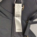 ANDIE NWT Bora Bora Top Black Adjustable Removable Ruching Bandeau Swim Bikini L Photo 6