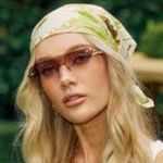 AIRE Venatici in Bright Gold & Light Brown Grad New Womens Sunnies Photo 9