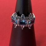 Bomb Party RBP6468 “Felling Alive” LC Spinel on Rhodium Size 7 Ring NWT Photo 0