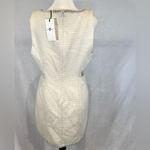 7 For All Mankind ivory tweed wool blend dress size large NWT Photo 5