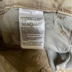 Old Navy  Shorts Womens 2‎ Khaki Brown Cotton Roll Tab Hem High Waist Photo 6