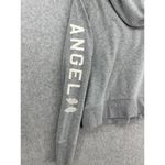 Victoria's Secret Victoria’s Secret Women's Hoodie Solid Grey Angel Size Small Drawstring Pockets Photo 1