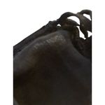 Free People  Black Cutout Crochet Mini Dress – Boho Romantic Long Sleeve Size 4 Photo 10