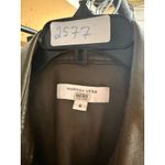 Marissa Webb Green Faux Leather belted Dress Size 6 Photo 9