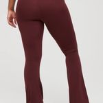 Aerie Crossover Flared Leggings Royal Berry Photo 1