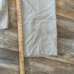 Pure Jill Womens M Wide Leg Crop Pants Elastic Waist Pull On Casual Comfy Beige Gray Size M Photo 4