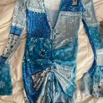 Boutique Coverup Dress Blue Photo 0