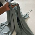 Silence + Noise Sage Green Romper Women’s Size M Flowy Spaghetti Strap Jumper Photo 6