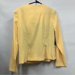 Vintage I.S.B inc. women’s blazer suit jacket yellow & black button down Size 12 Photo 1