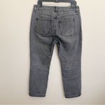 CAbi NWOT  100%Bf Boyfriend Smoke Gray Cotton Jeans Style 4329 Size 6 Photo 5