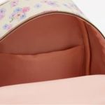 Lounge Fly  x Disney mini backpack Aristocrats Color Cream & Floral NWT Photo 3