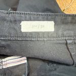 Pilcro  Wide Leg Cropped Pants Black Size 32 Photo 5