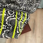 Dolce Vita Size Large Snake Print Dress Tank Style Keyhole Back DV Black Photo 4