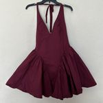 House Of CB  'Valentia' Windsor Wine Mini Dress NWT size M Photo 5