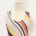 Belle France Tiered Midi Dress White Size L Photo 1