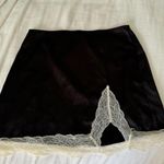 PacSun Black satin  skirt Photo 0