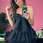 Love Shack Fancy Black Faron Mini Dress 2 Photo 4