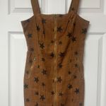 Altar’d State Star Print Corduroy Pinafore Dress  Photo 0
