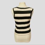 Socialite  Stripe Front Tie Tank Top Photo 1