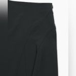 Aritzia Wilfred Reyna High Rise Crepe Midi Skirt Flared Zipper Black Size 0 Photo 13