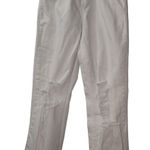 H&M  White Distressed Jeans Ripped Knee‎ Casual Denim Pants Size 2 Photo 0