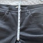 Eileen Fisher Jeans Women's Sz 6 Black Denim Straight Leg Stretch Minimalist EUC Photo 6