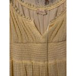 Altar'd State NWT  Butter yellow Puff Sleeve Romper, size Large Photo 6