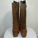 Teva  De La Vina Dos Tall Bison Waterproof Leather Brown Over the Knee Boots Photo 6