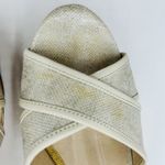 Franco Sarto Artist's Collection Raina Putty Sandal 4.5" Wedge Cork Size 7.5M Photo 8