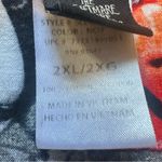 Disney  Scrub Size 2XL Top Jack Skellington Nightmare Before
Christmas Halloween Photo 2