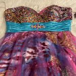 Tiffany Designs Tiffany Design Prom Dress  size 18 brand new with tags lots of bling and colors Photo 1