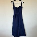 House Of CB  XS D-DD 'Carmen’ French Navy Bustier Sundress NWOT Photo 6