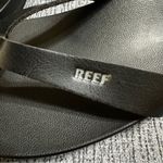 REEF  Women’s Cushion Court Black Flip Flops Photo 7