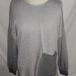 Tempo Paris NWT  Womens Charcoal Pocket Tee‎ Small Medium Photo 0
