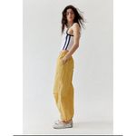 BDG Urban Outfitters Jess Nylon straight leg track pant yellow 3XL Photo 1