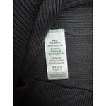 Calvin Klein Jeans Black Ribbed One Shoulder Asymmetrical Knit Tank Top M Photo 3