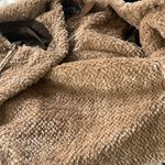 Montanaco faux leather Sherpa lined jacket Brown Photo 1