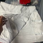 Lucky n‎ love tech tennis skirt skirt white large 12 lulu Photo 4
