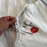 Acne Studios  Elijah double layer business card logo T shirt Photo 4