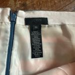 J Crew rainbow metallic striped business casual 10 skirt Gold Photo 1