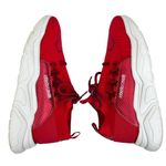 Roberto Cavalli Red Chunky Sock Sneakers Sz 11 Photo 7